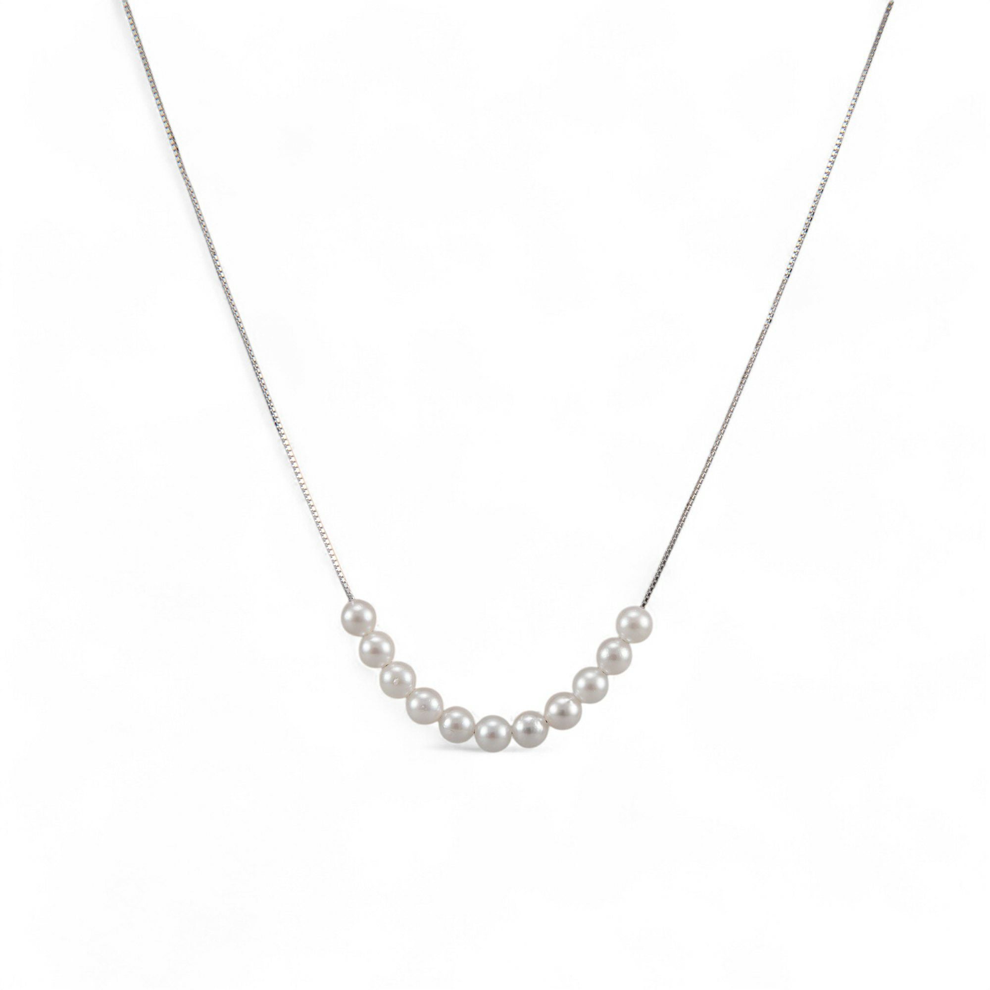 SMILEY あこや真珠ペンダント3.5-4.0mm K18WG/YG/PG | あこや真珠