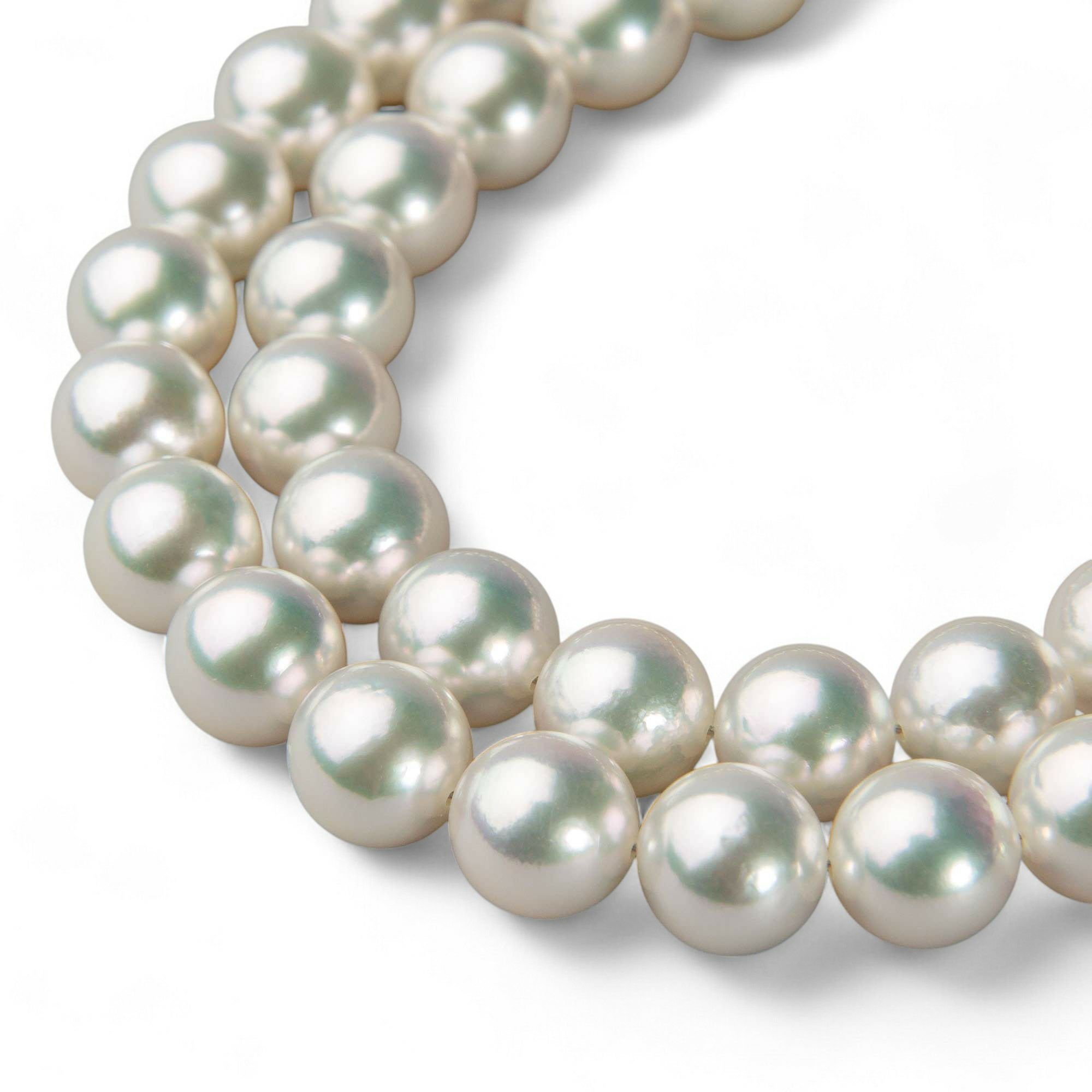 花珠真珠 無調色 ネックレス8.0-8.5mm | 花珠真珠ネックレス
