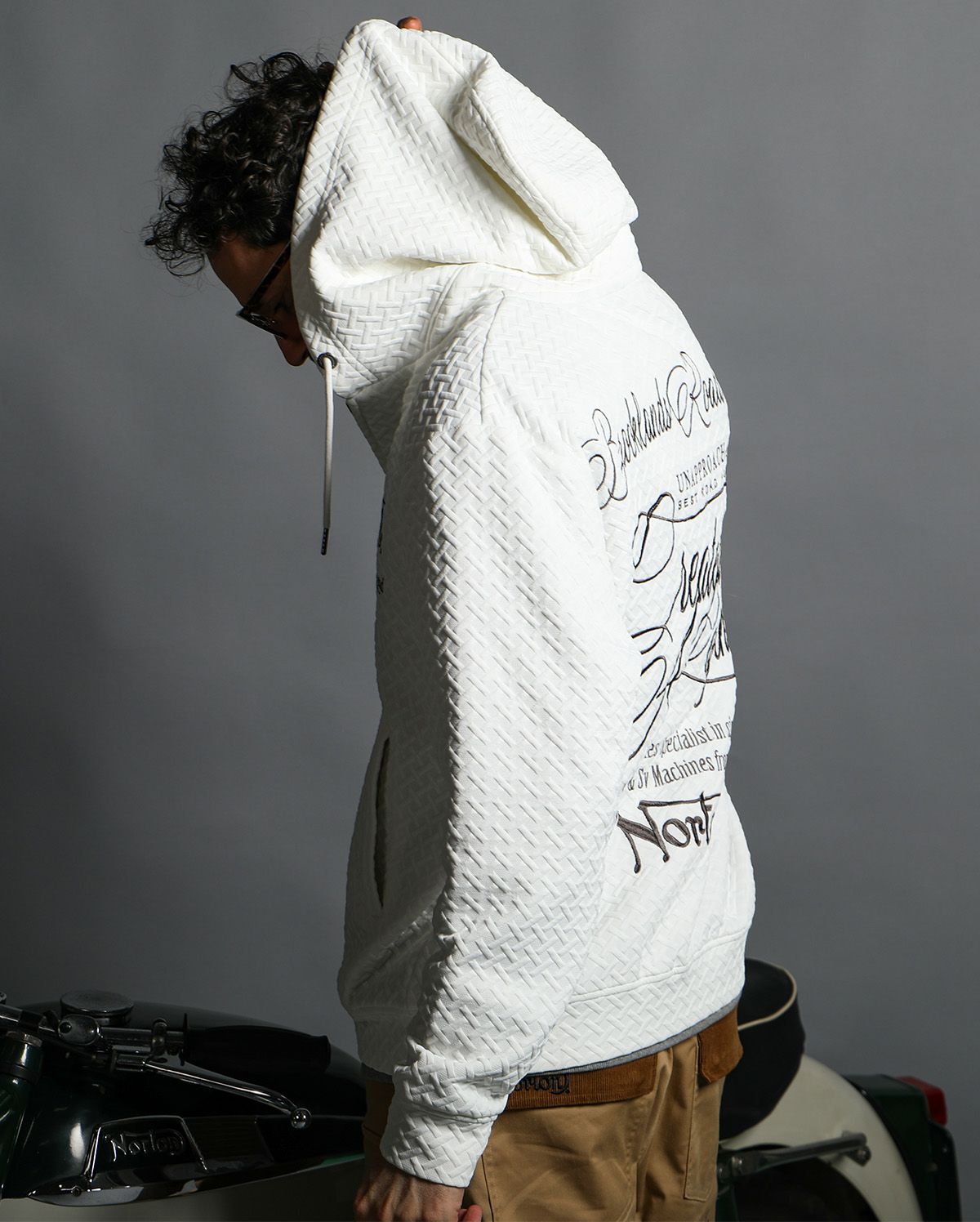 Norton] クロスジャガード フルジップ パーカー | PEET ONLINE STORE