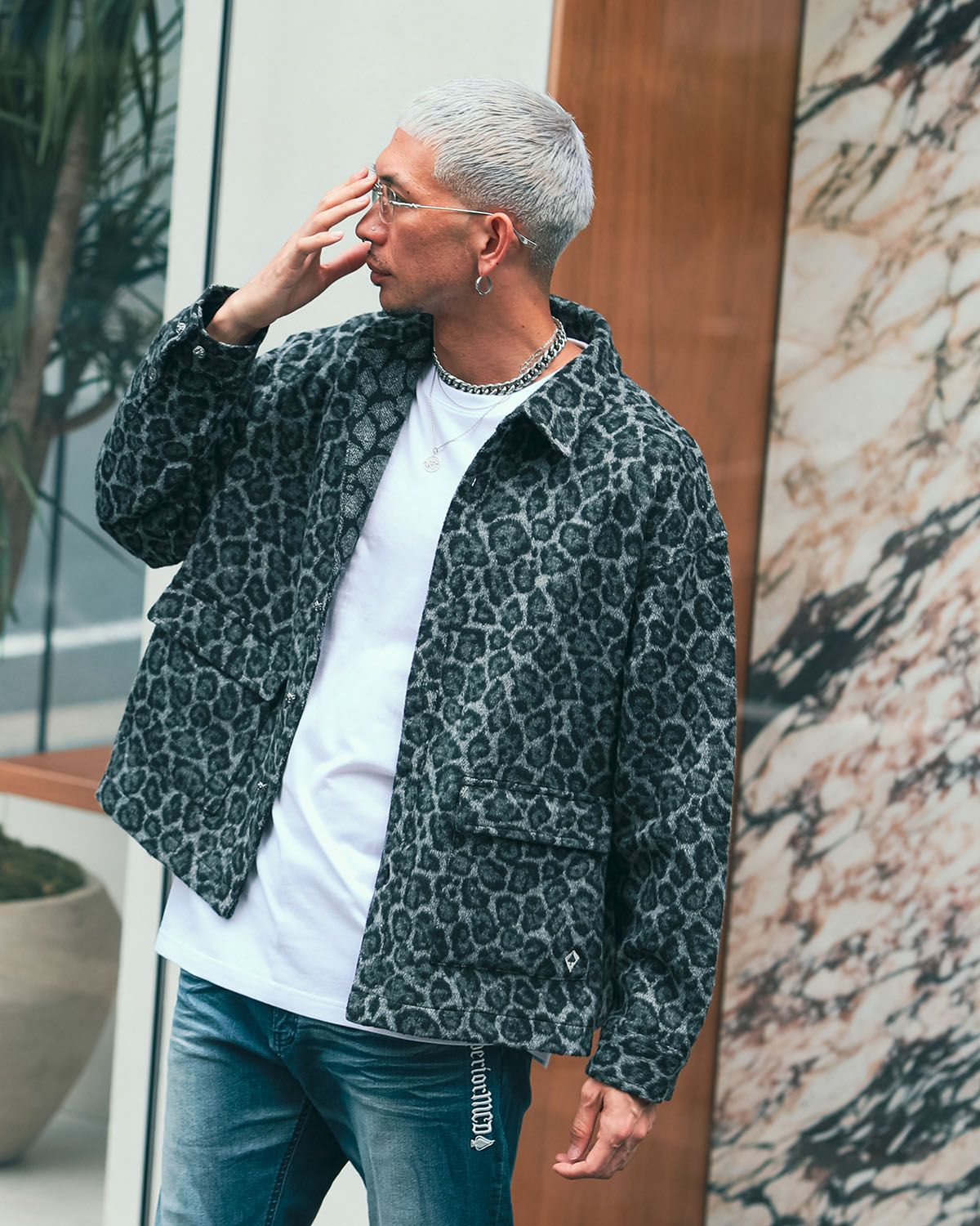 ママレード様 サプール レオパード柄 長袖シャツ L 新品 楽天市場】柄