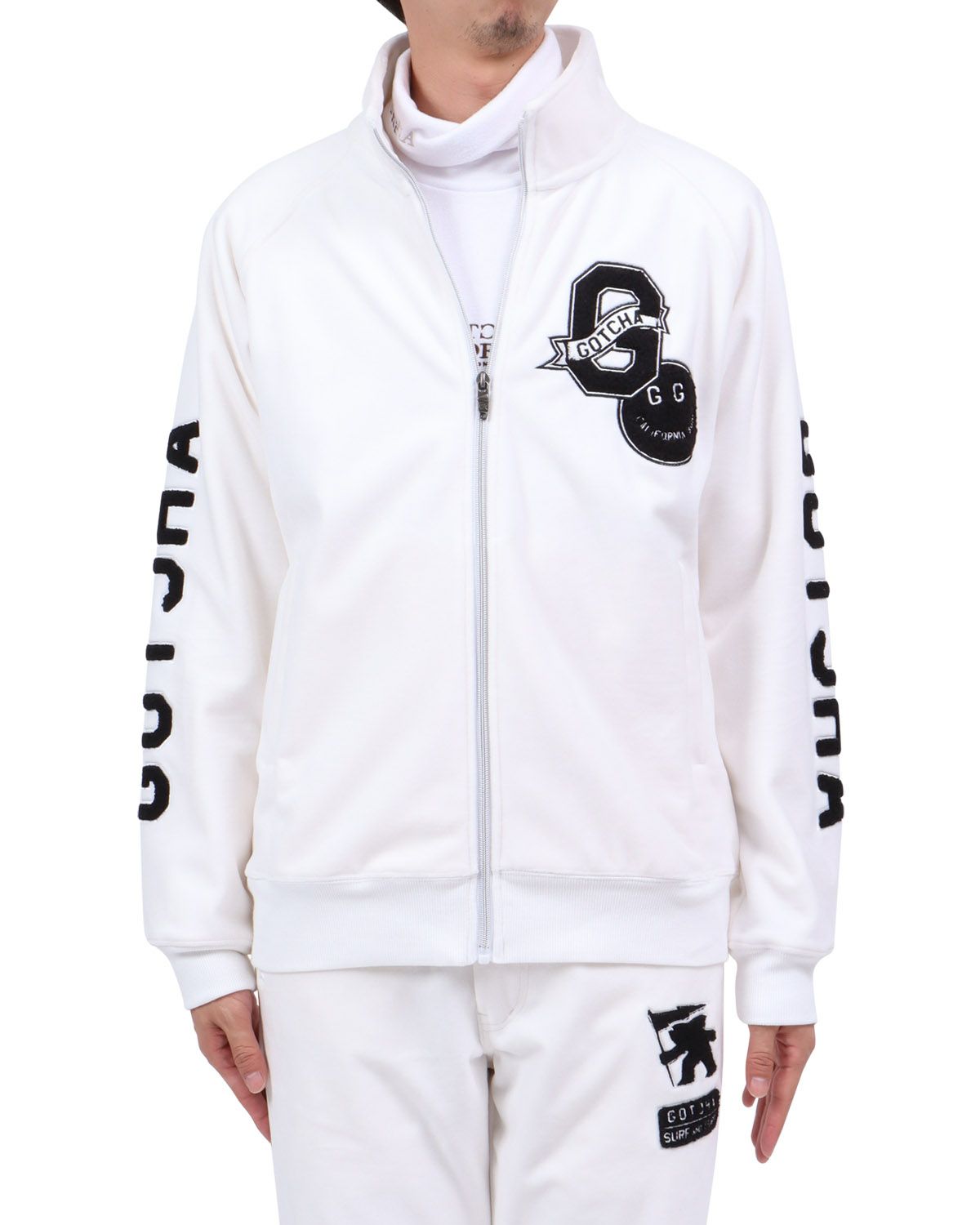 NO COFFEE NO GOLF Sサイズ ホワイトジャケット NO GOLFホワイト