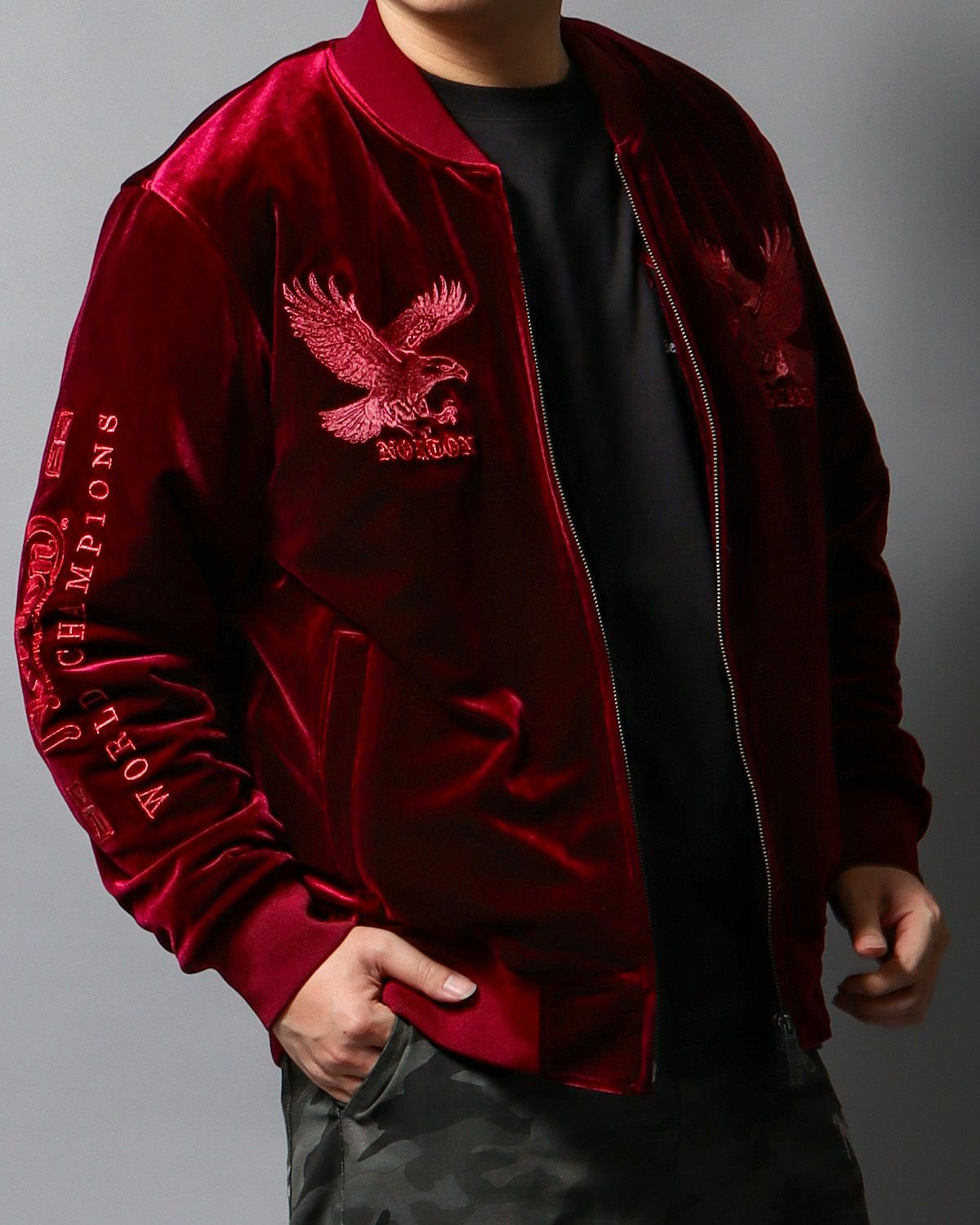 Norton] イーグル ベロア スカジャン | PEET ONLINE STORE