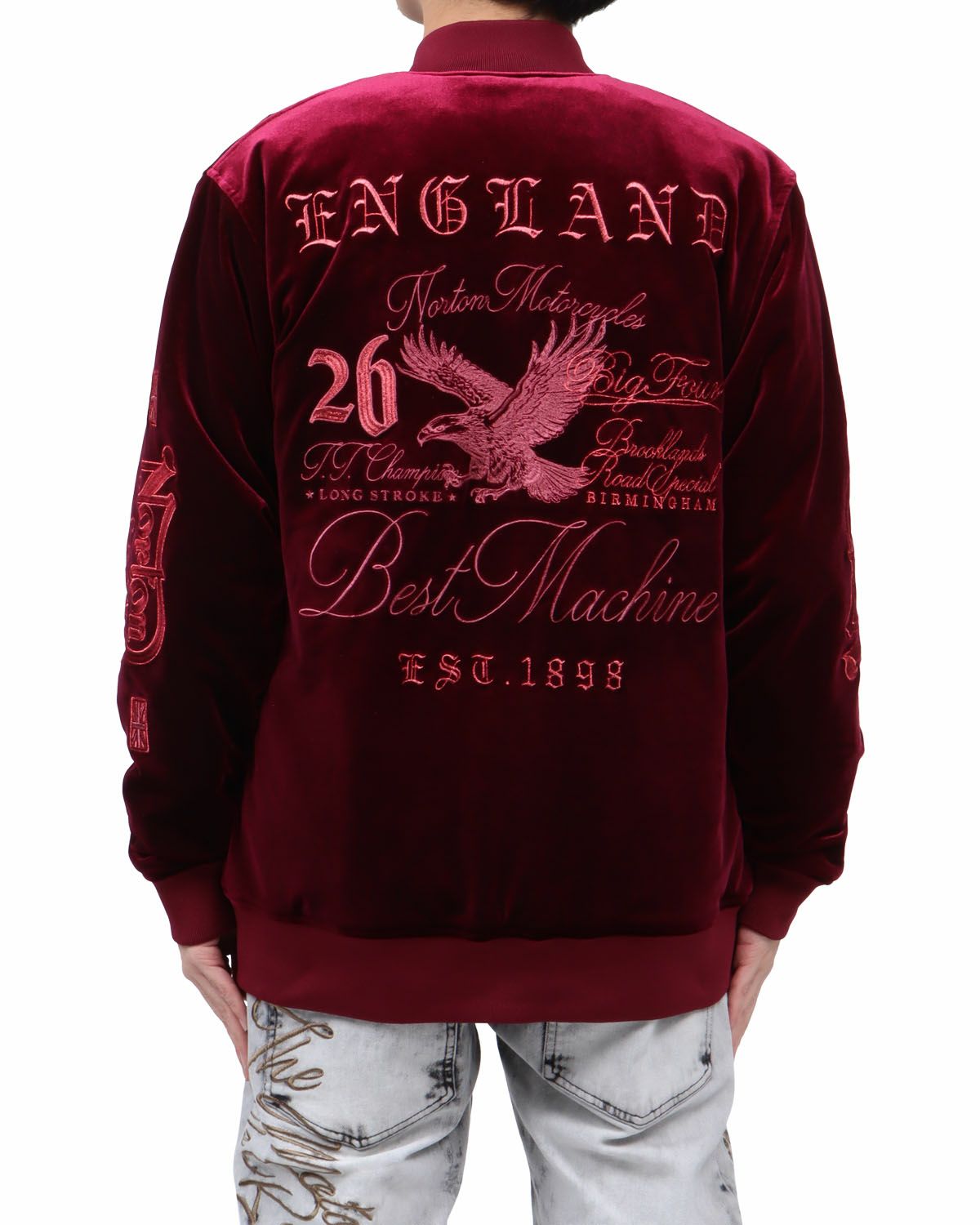 Norton] イーグル ベロア スカジャン | PEET ONLINE STORE