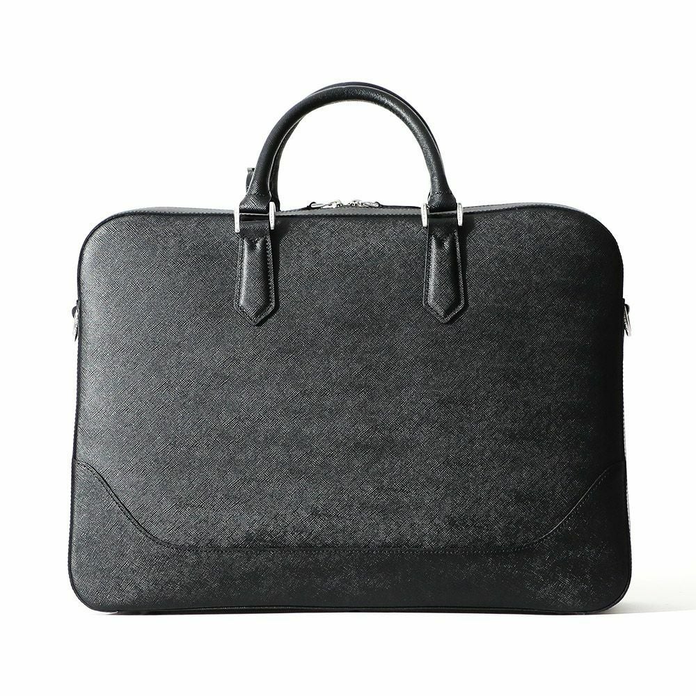 す*ん様 ペッレモルビダキャピターノ 2室タイプ 2way ブリーフケース黒