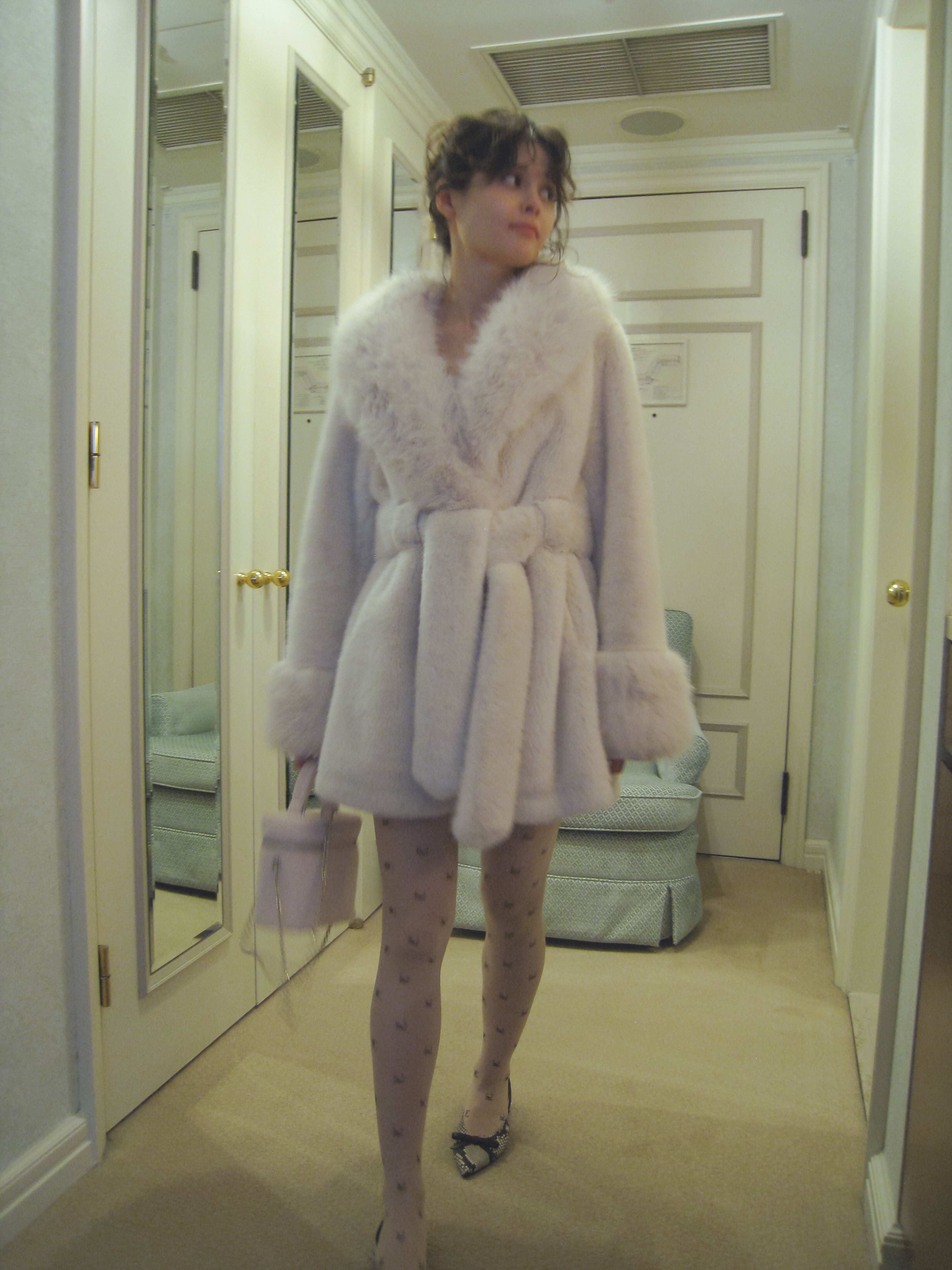 fur gowncoat｜PELLICULE | ぺリキュール