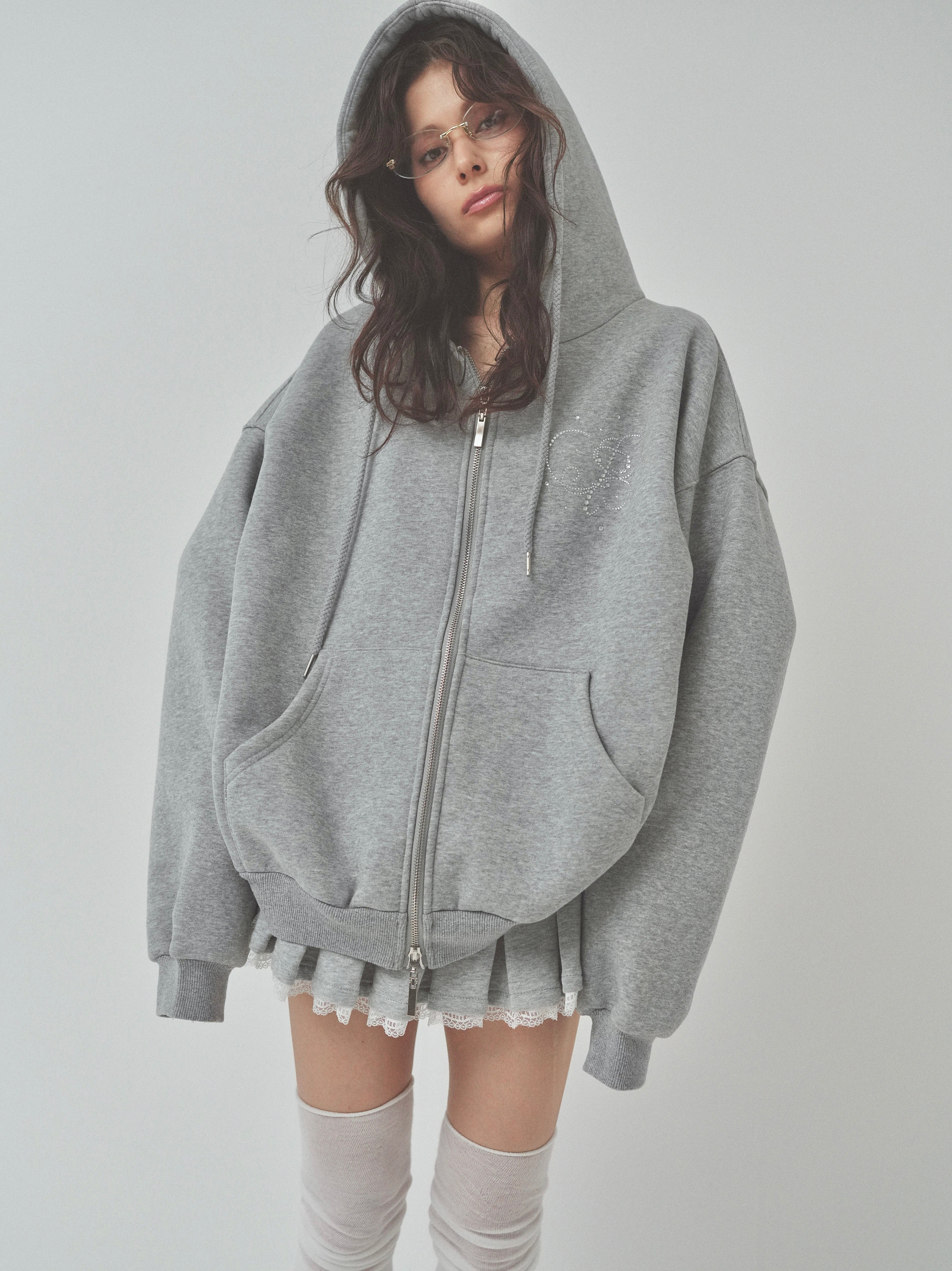 sweat lace pleats skirt｜PELLICULE | ぺリキュール