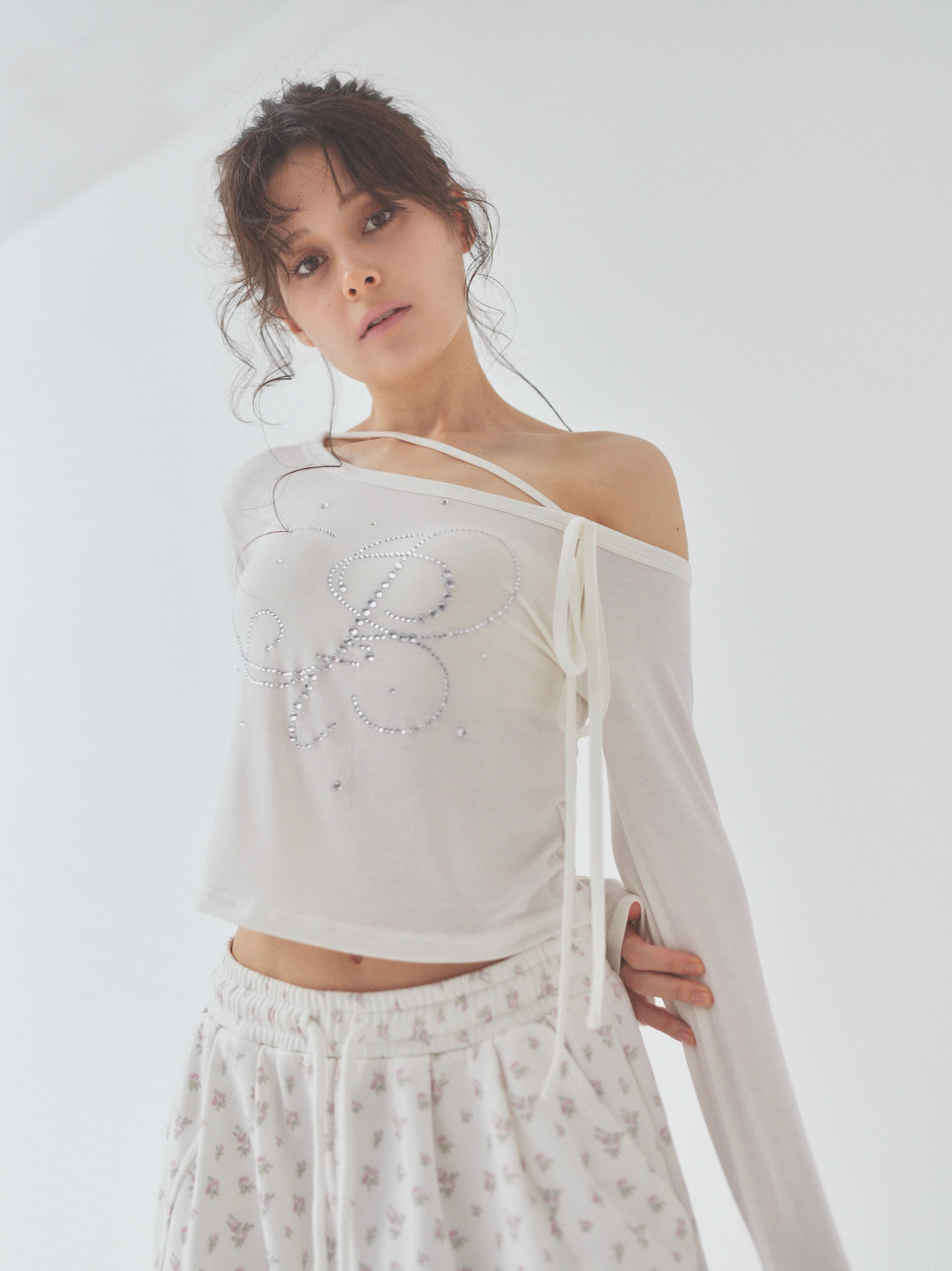 silky oneshoulder tp｜PELLICULE | ぺリキュール