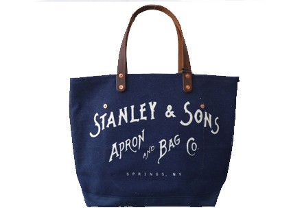 Stanley&Sonsトートバッグ・・・物凄く厚でのファブリックに驚くであ