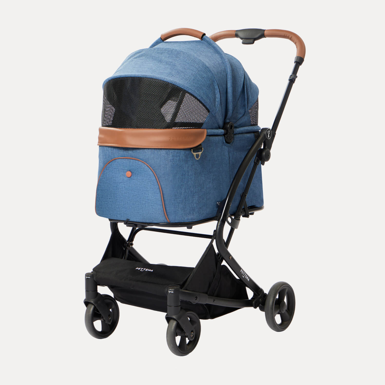 業界初】ワンタッチ全収納 軽量分離式ペットカート MILOU｜キャリー