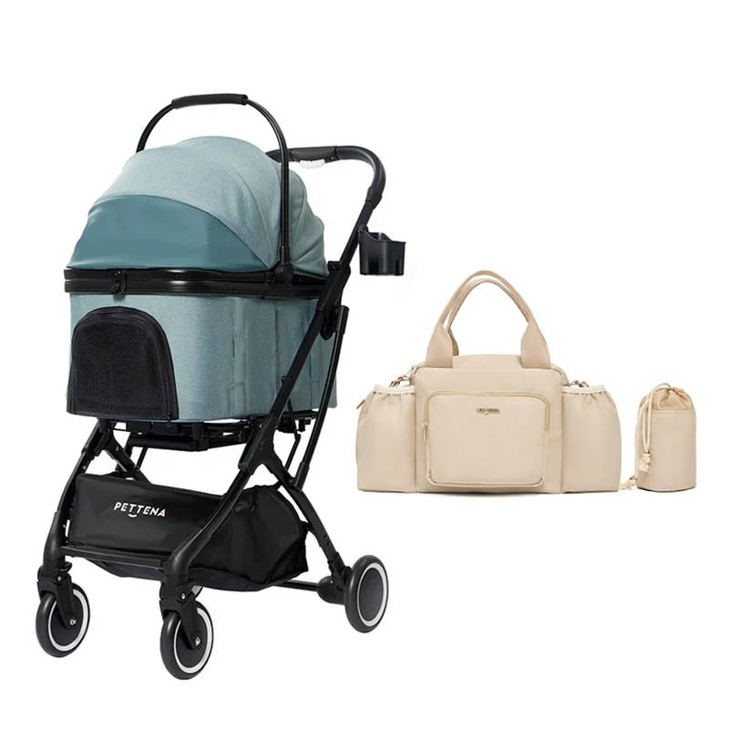 コスパ最強4WAY】KNIGHTペットカート｜多頭飼い・小型犬・中型犬に快適