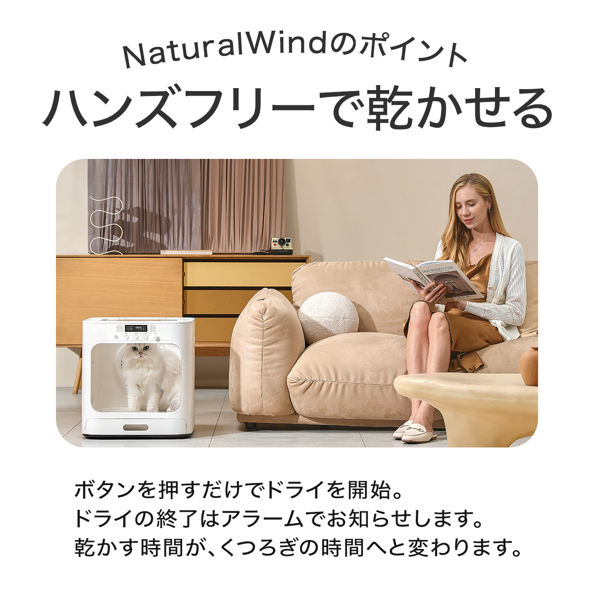 PET MARVEL 公式 ドライヤーハウス Natural Wind ドライルーム