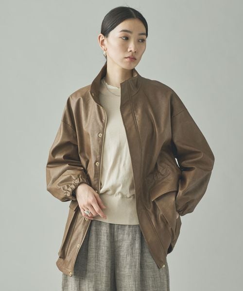 ヴィンテージフェイクレザーコート | [公式]カレンソロジー