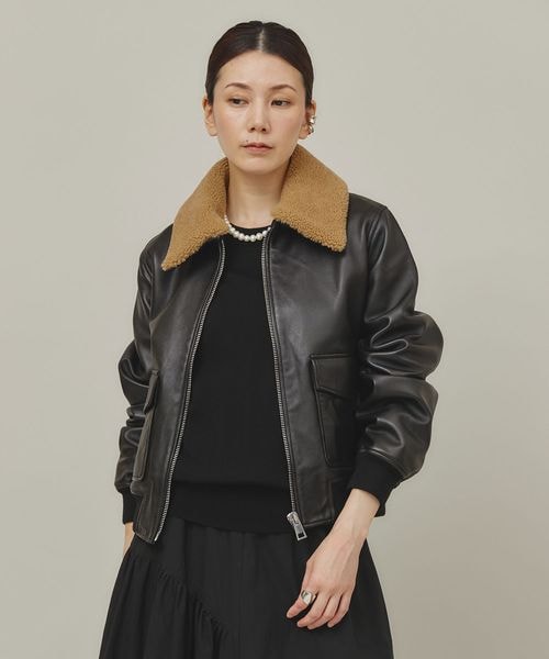 Curensology×GELLI】別注コンパクトレザーブルゾン | [公式]カレン