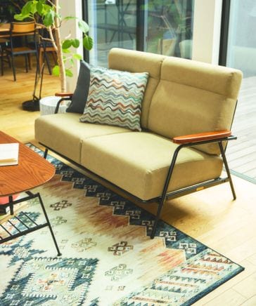 幅132cm］2人掛けハイバックソファ/リビングテリトリーシリーズ【大型