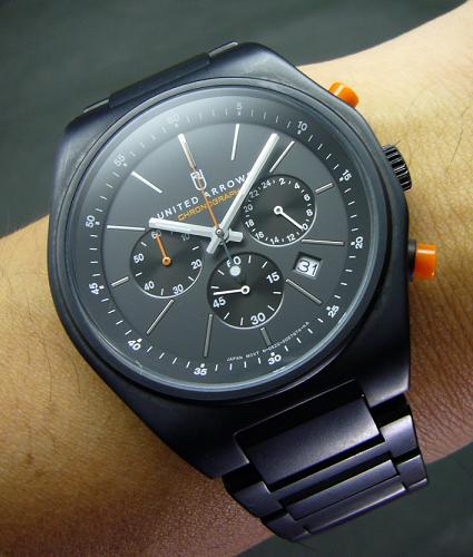 ユナイテッドアローズ クロノグラフ。245個目。 : 腕時計、また買っ