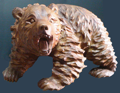 川村エベレ：木彫り熊 : 山里 稔の世界