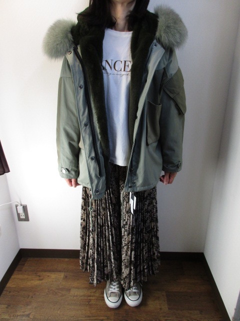 ポリーヌブロー/Pauline Bleu ファーブルゾン : dimanche ディマンシュ