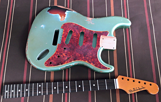 マルチレイヤー仕様のModerncaster Sの塗装が完了！ : Psychederhythm-Blog