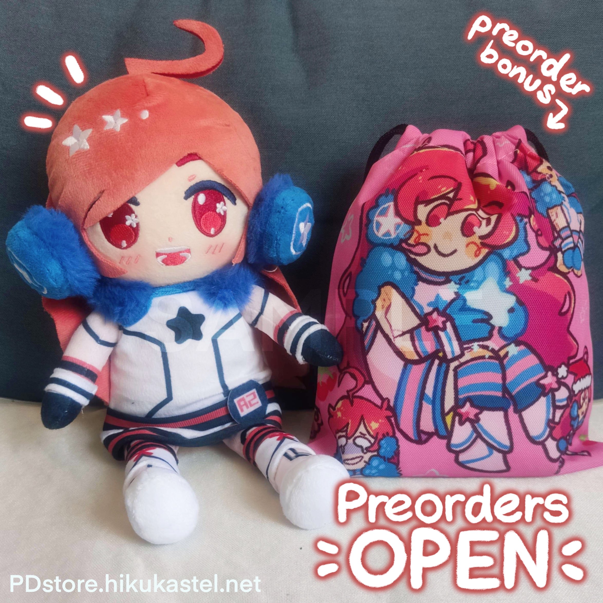 Miki plushie (PREORDER) – PD Store