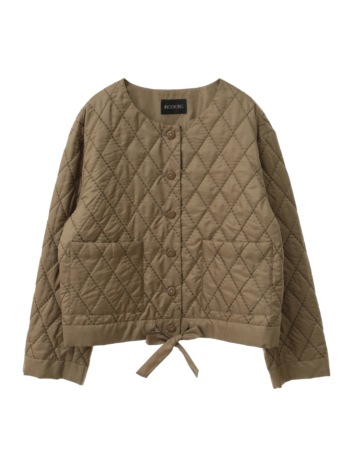 キルティングノーカラージャケット｜ピンクハウスオフィシャル