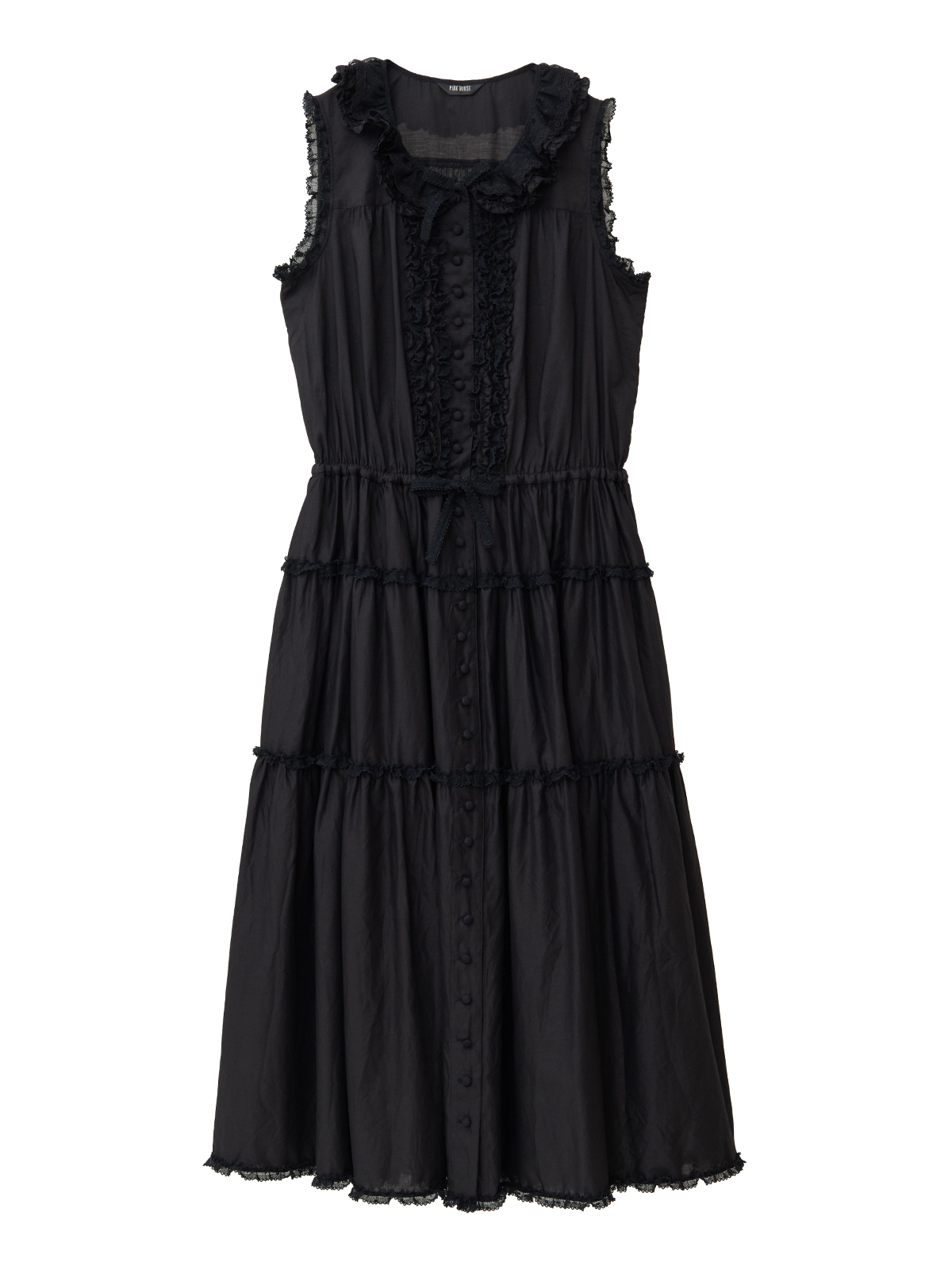 ポルカドットチュール使いワンピース｜ピンクハウスオフィシャル