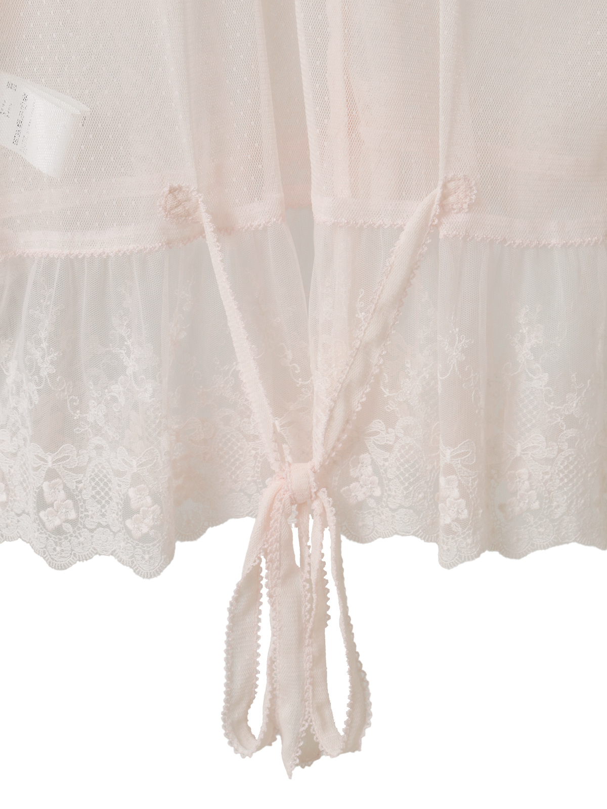 あじさい柄レースフリル使いブラウス｜ピンクハウスオフィシャル