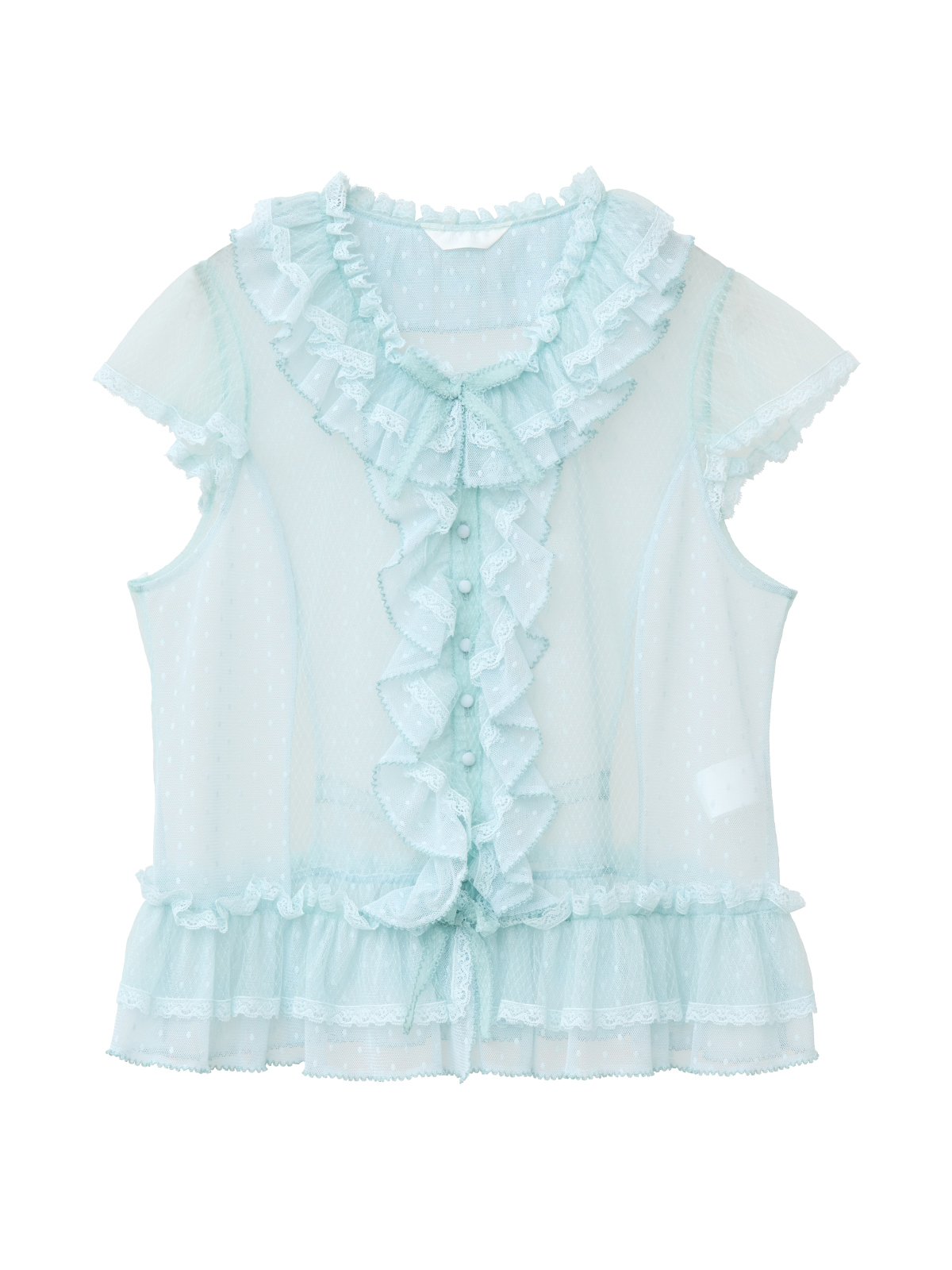 ポルカドットチュールベスト｜ピンクハウスオフィシャルオンライン