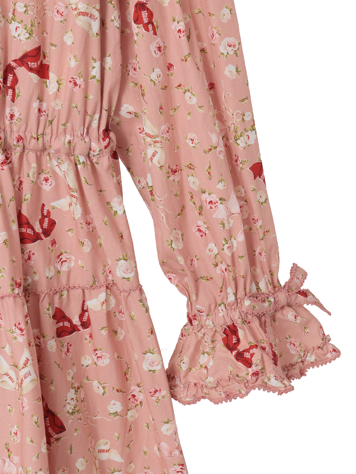 バラとリボンプリントワンピース｜ピンクハウスオフィシャルオンライン