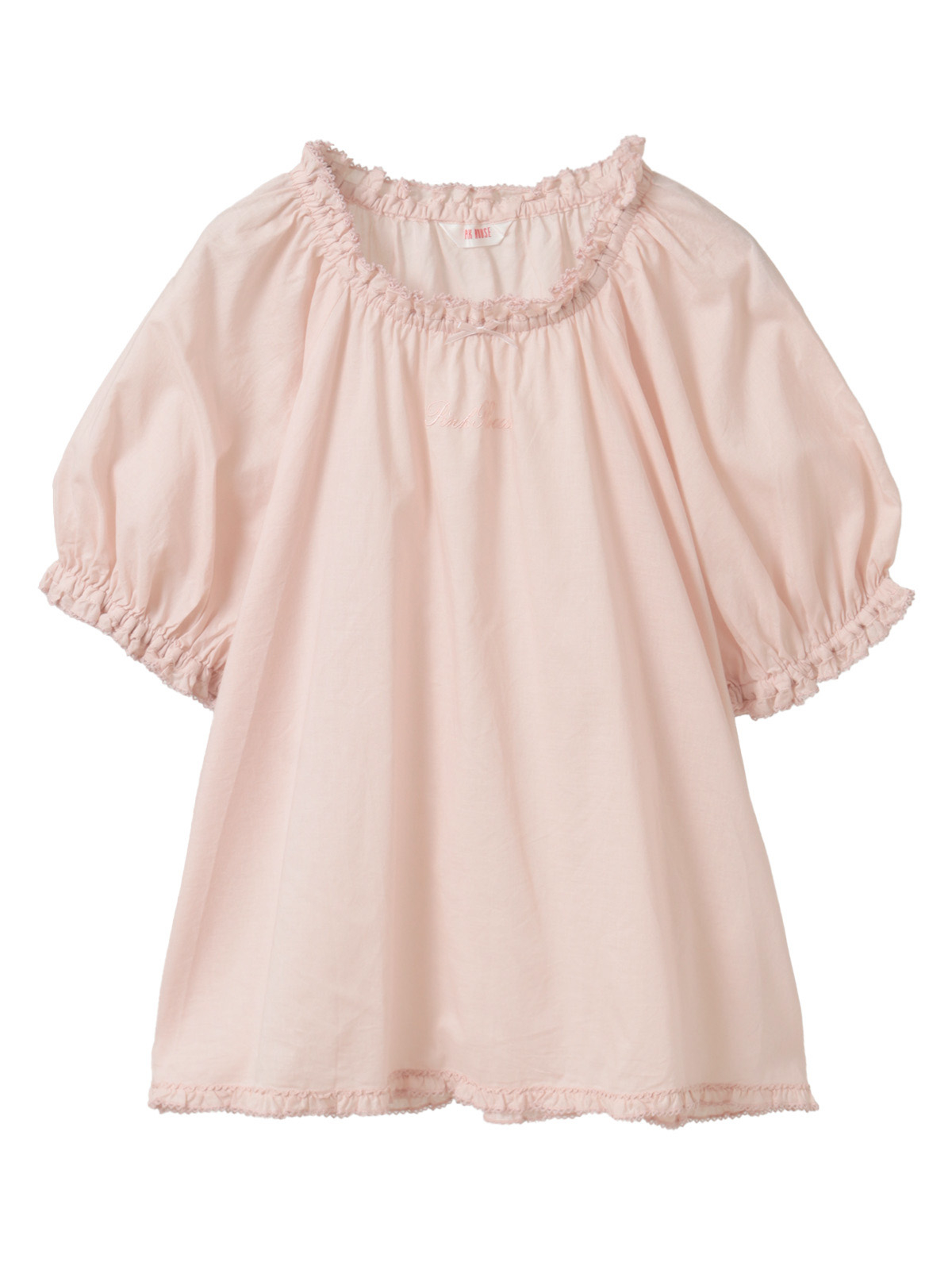 ロゴ刺繍入りローンブラウス｜ピンクハウスオフィシャルオンライン