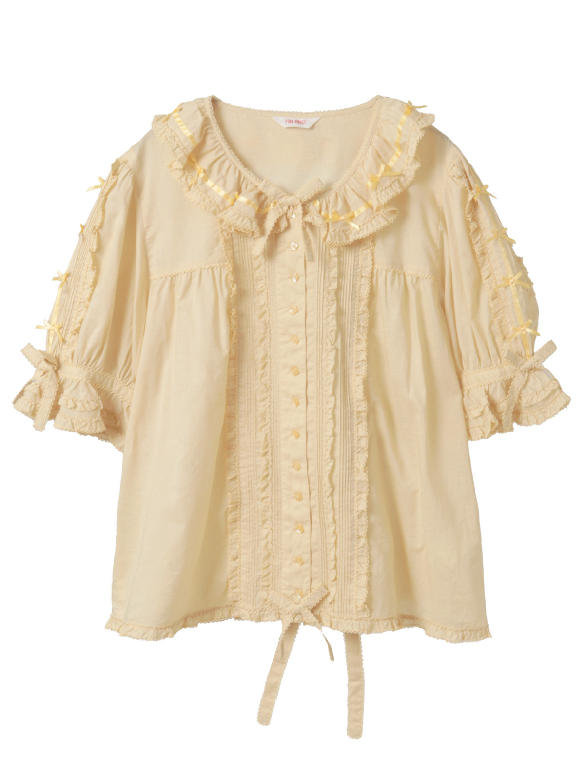 ローンフリルブラウス｜ピンクハウスオフィシャルオンラインストア