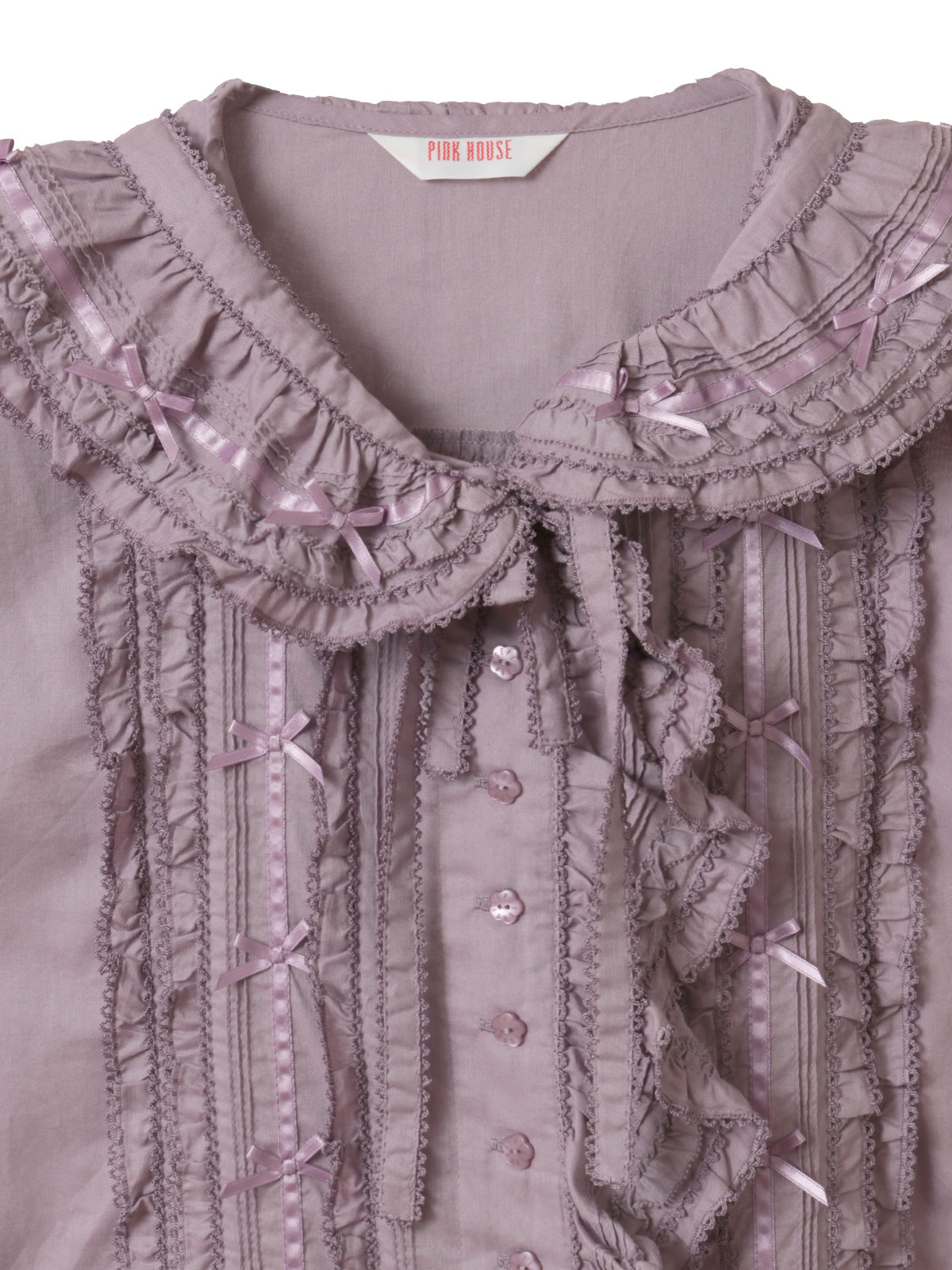 フード付きローンオーバーブラウス｜ピンクハウスオフィシャル