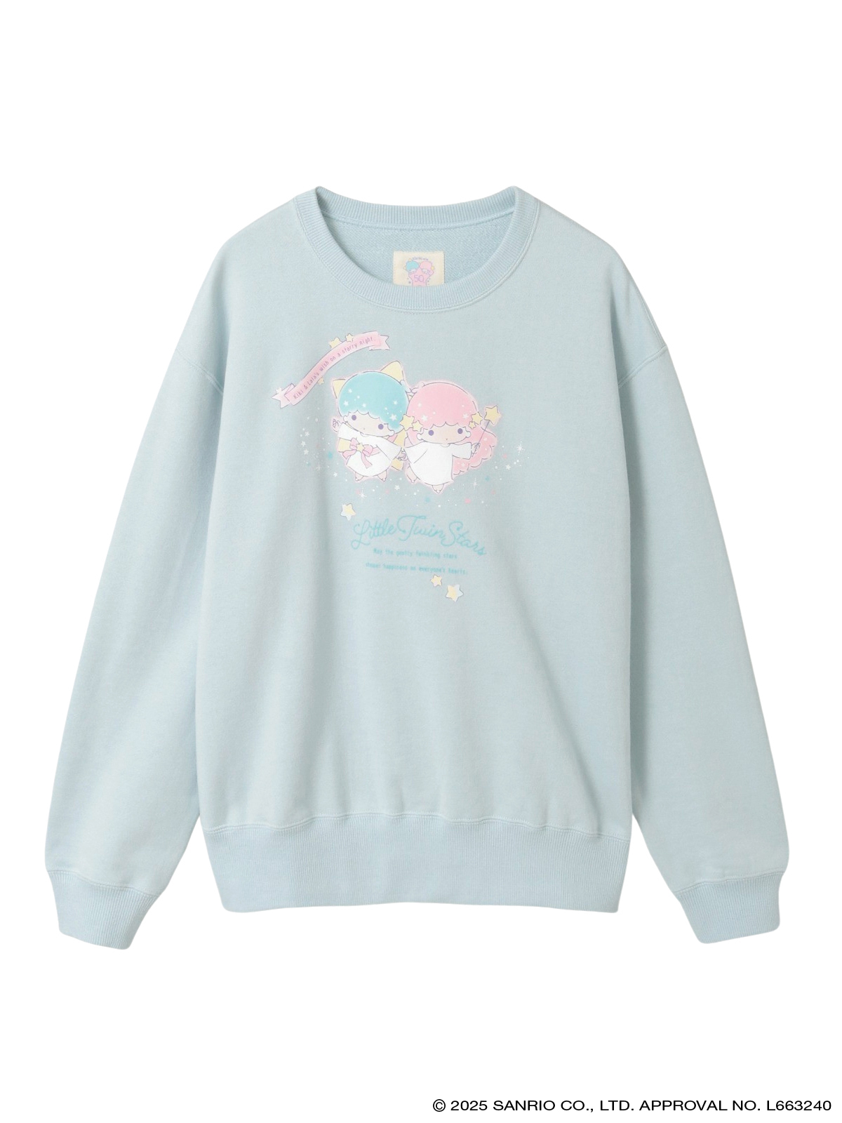 Little Twin Stars×PINK HOUSE プリントトレーナー｜ピンクハウス