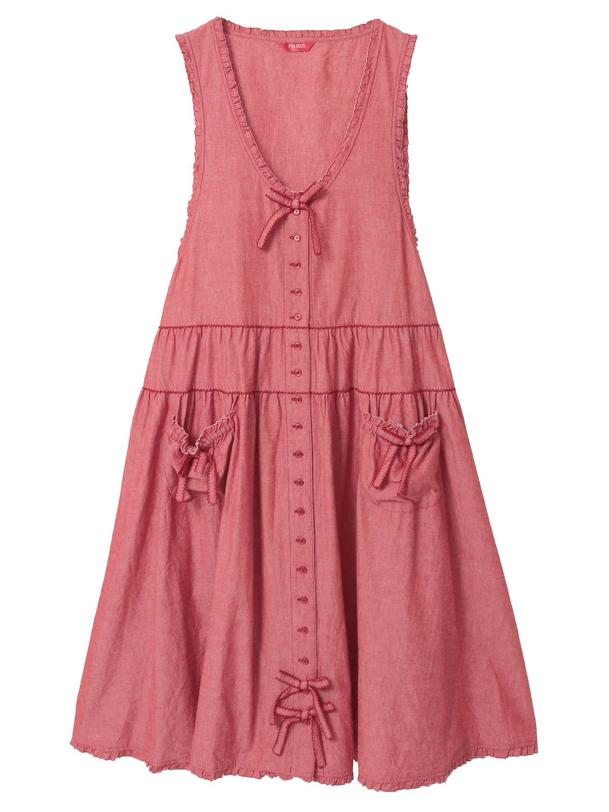 ダンガリージャンパースカート｜ピンクハウスオフィシャルオンライン