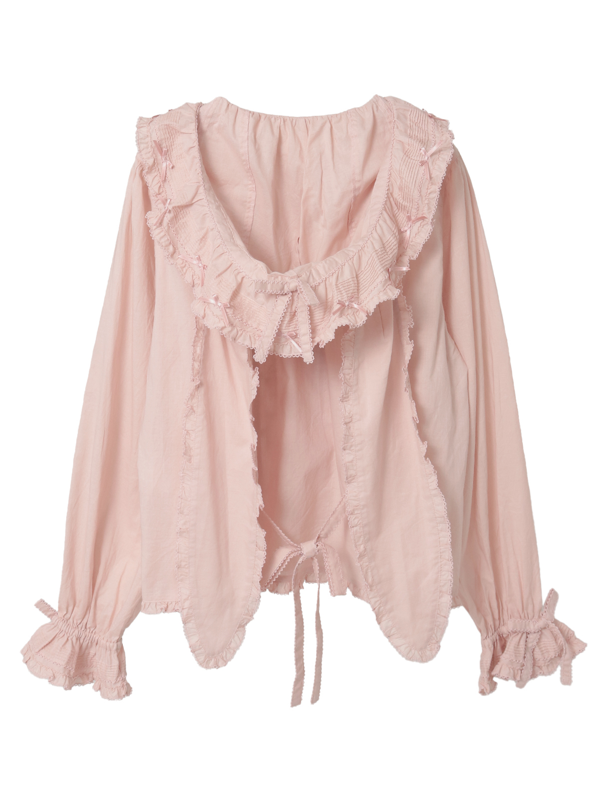 うさぎの耳フード付きローンブラウス｜ピンクハウスオフィシャル