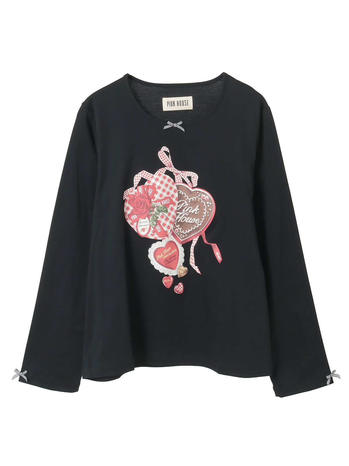 スウィートメモリープリントカットソー｜ピンクハウスオフィシャル