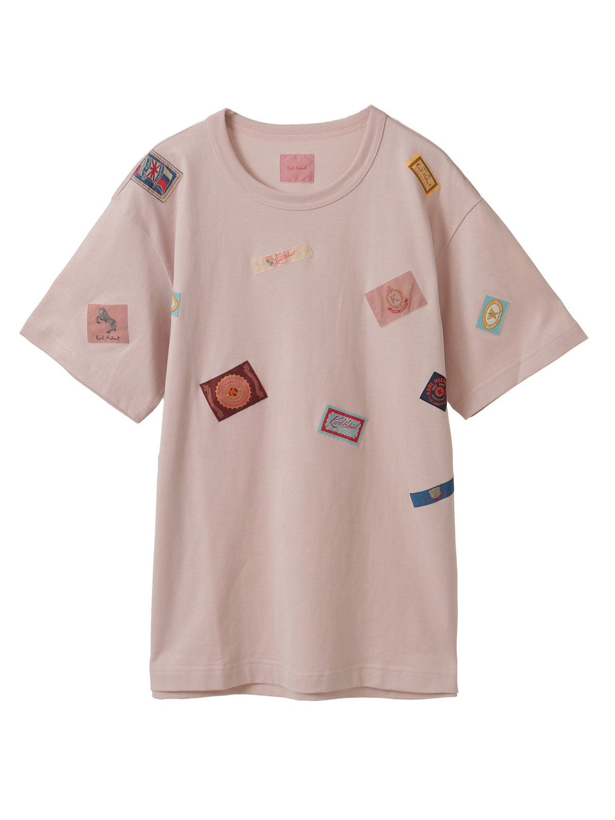 ネームワッペンいっぱいTシャツ｜ピンクハウスオフィシャルオンライン