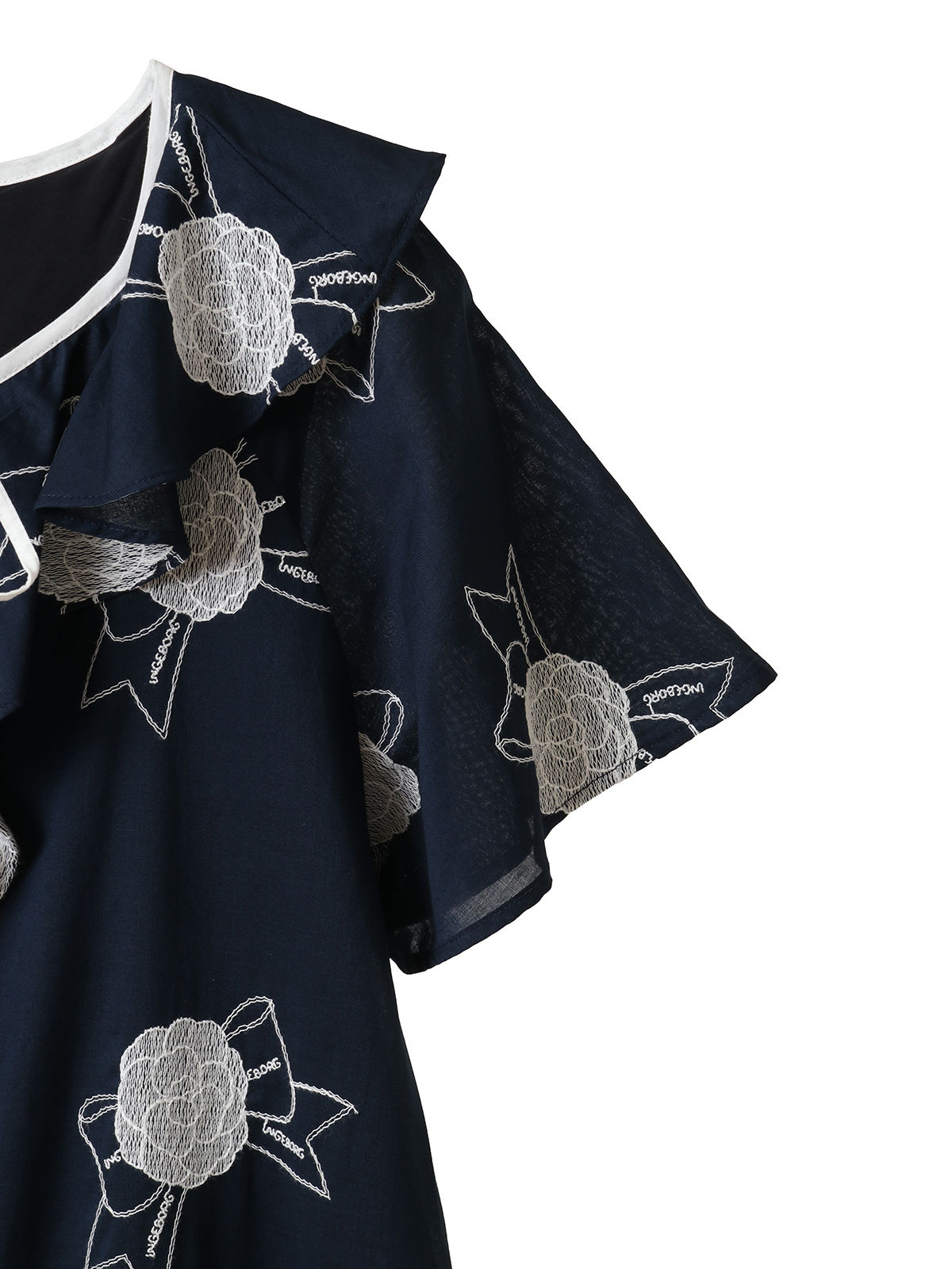 カメリアリボン刺繍ワンピース｜ピンクハウスオフィシャルオンライン