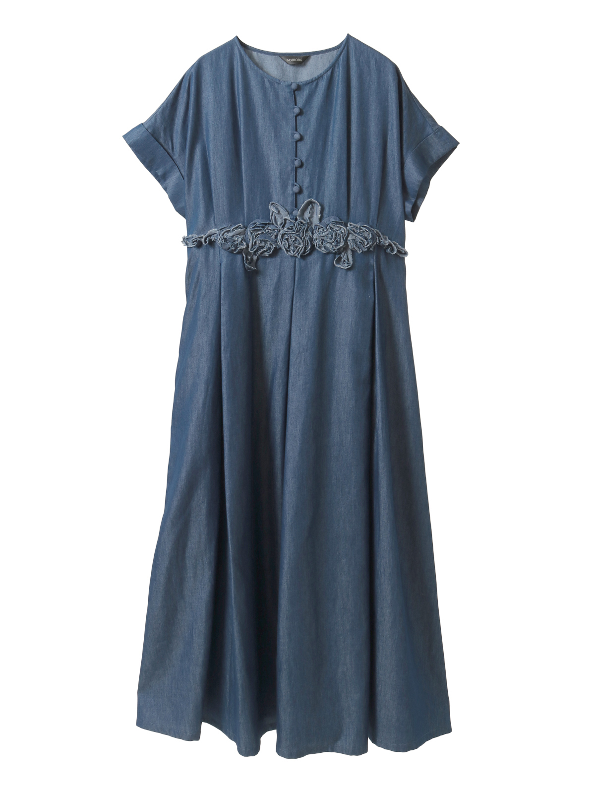 フラワーモチーフデニムワンピース｜ピンクハウスオフィシャル