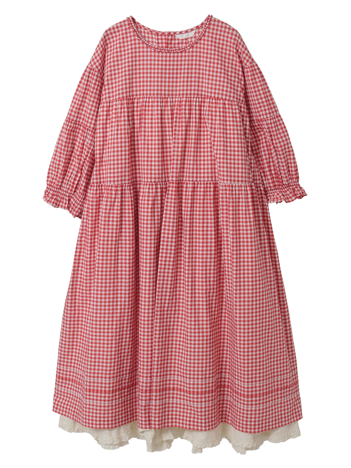 ギンガムチェックレイヤードワンピース｜ピンクハウスオフィシャル
