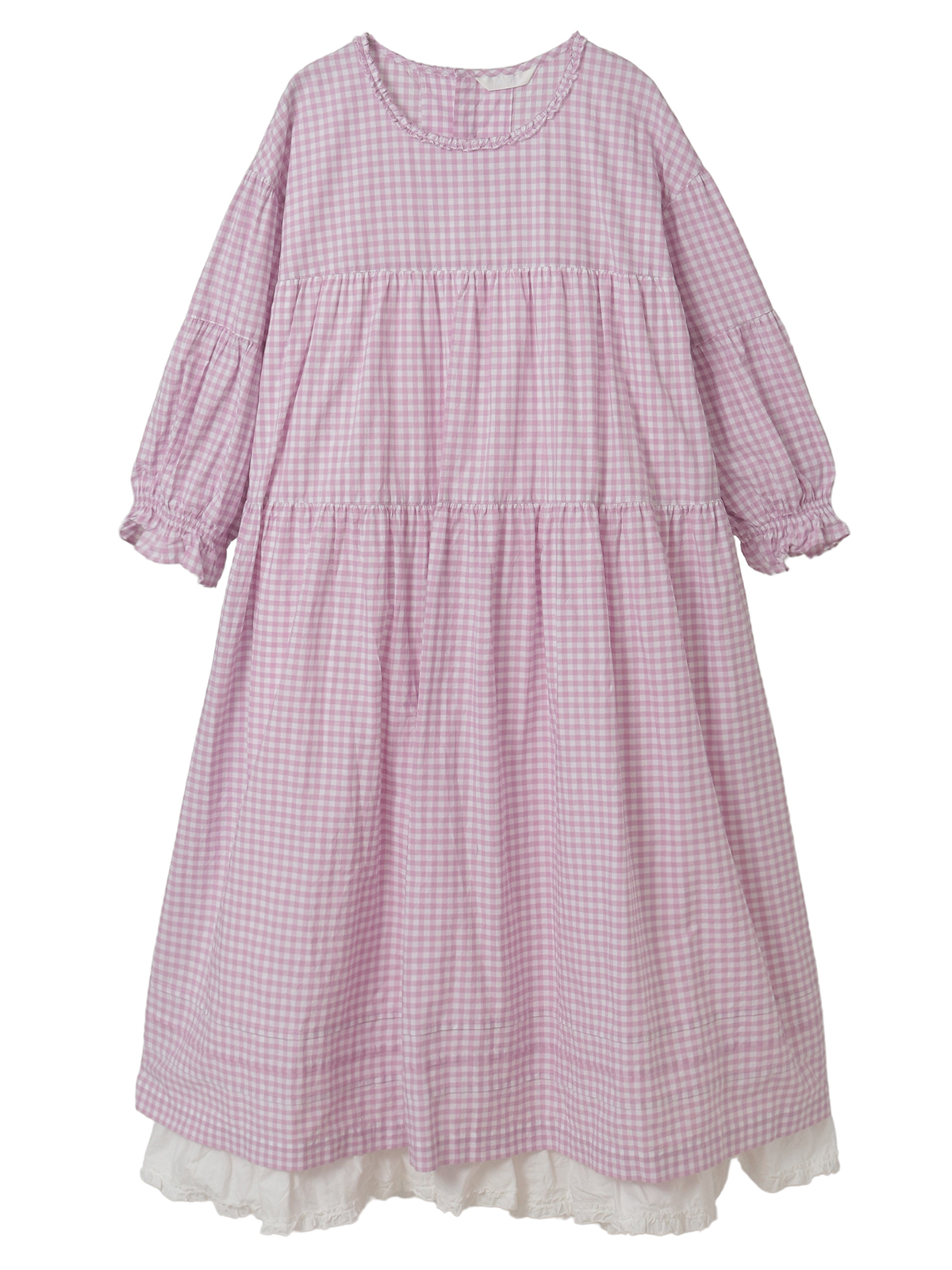 ギンガムチェックレイヤードワンピース｜ピンクハウスオフィシャル