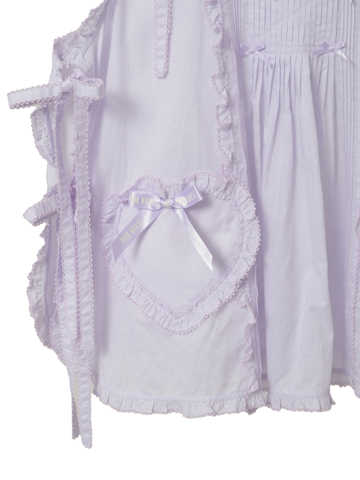 くまの耳フード付きローンタブリエ｜ピンクハウスオフィシャル