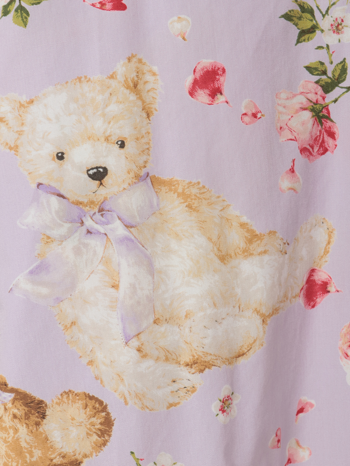 テディローズプリントフードブラウス｜ピンクハウスオフィシャル