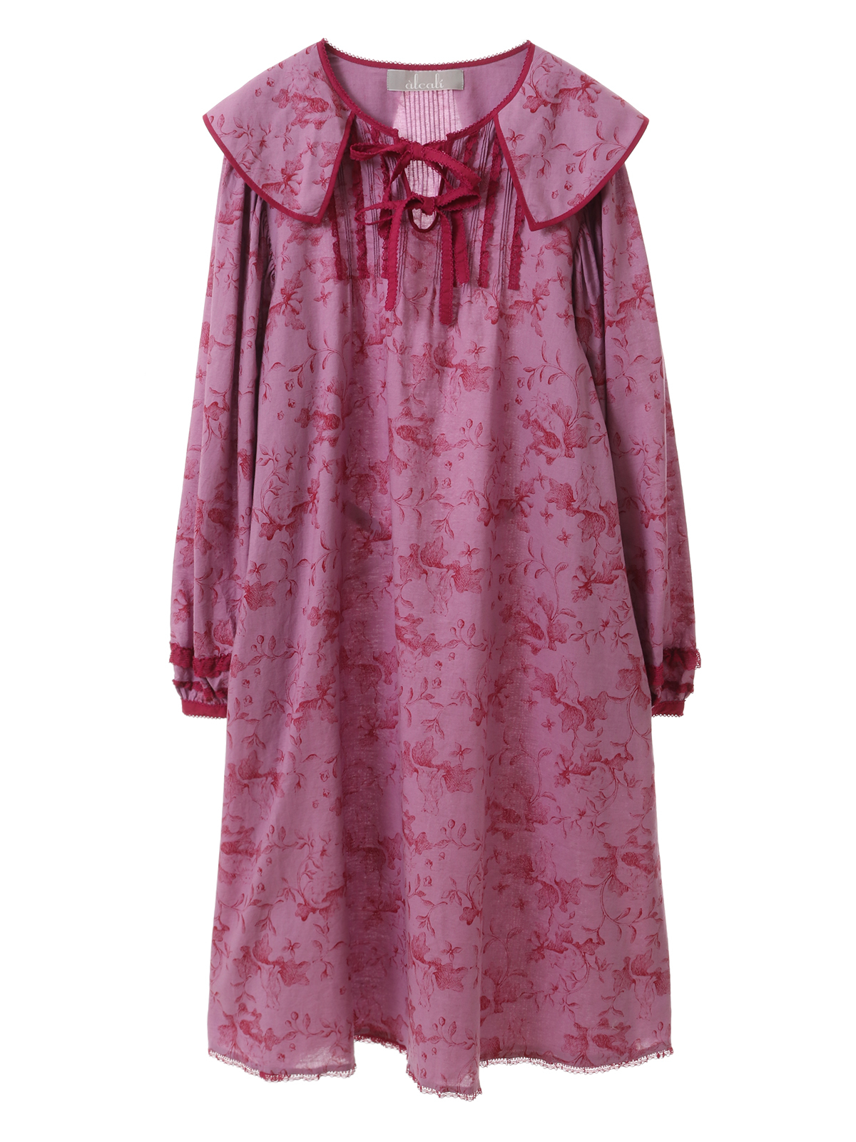 トワルドジュイキャットptビッグカラーワンピース｜ピンクハウス