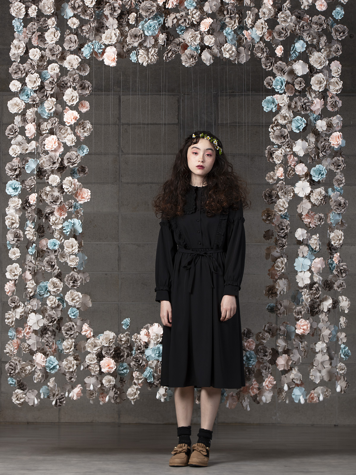 ドットシフォンワンピース｜ピンクハウスオフィシャルオンラインストア