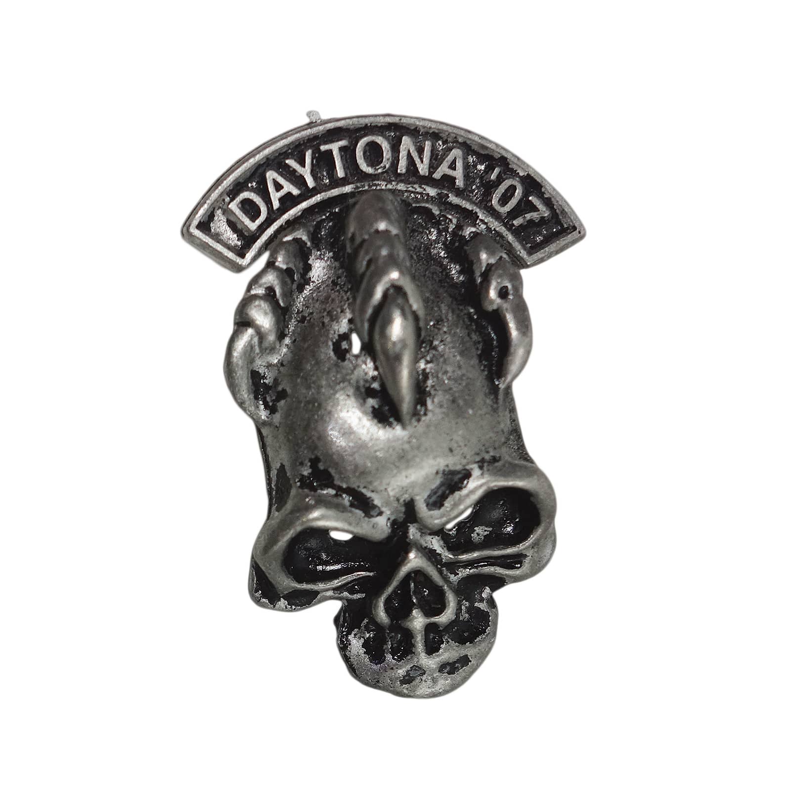 RUDE GALLERY CHAOS スカルブローチピンバッジ