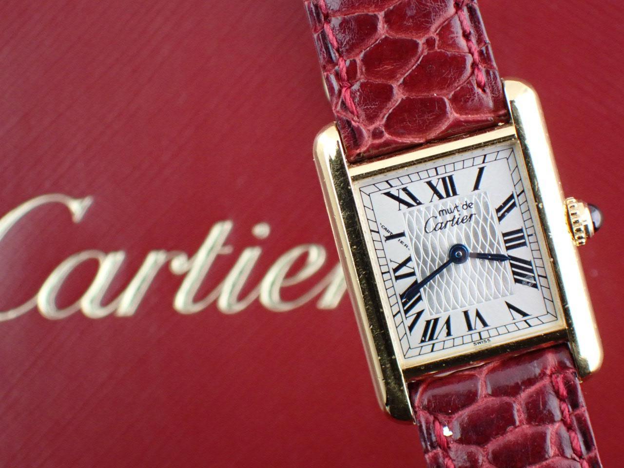 実機レビュー】カルティエ マスト タンク SM ヴェルメイユ 創業150周年