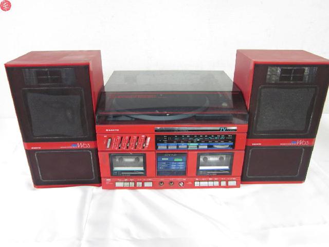 SANYO サンヨー DCW-W03 ミニコンポ 音響機器 ジャンク （ ステレオ