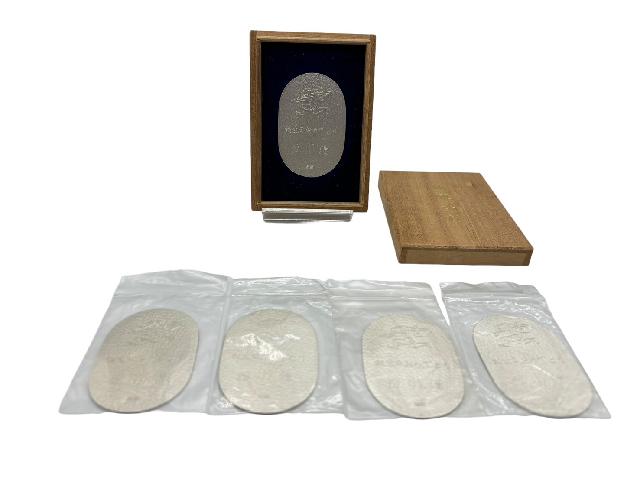 佐川急便 お誕生日 純銀小判 5枚セット （ その他宝石・真珠）の買取