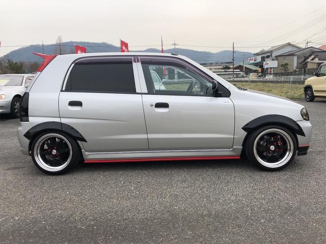 スズキ アルト 5MT 車高調 フルバケ オーバーフェンダーの中古車