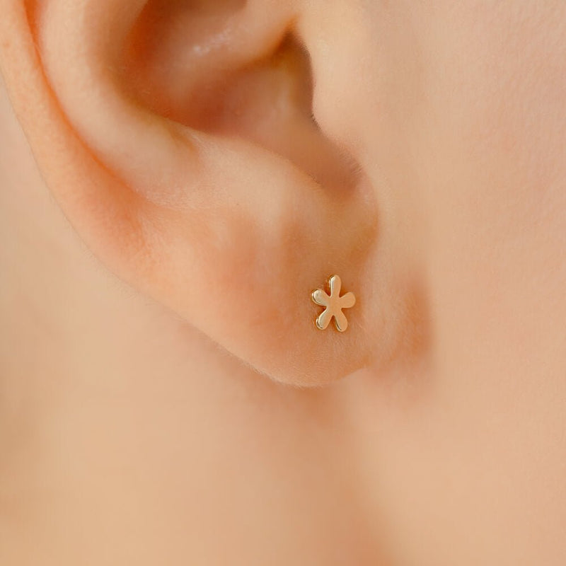 かわいい フラワー・四つ葉のクローバー ボディピアス・軟骨ピアス